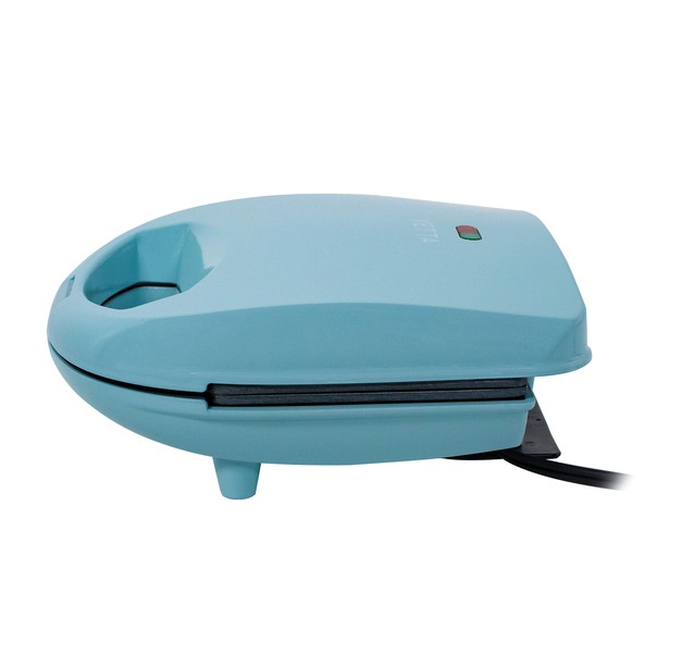 Vetta 760 watt Nonstick Panini Press And Sandwich Maker seafoam Blue