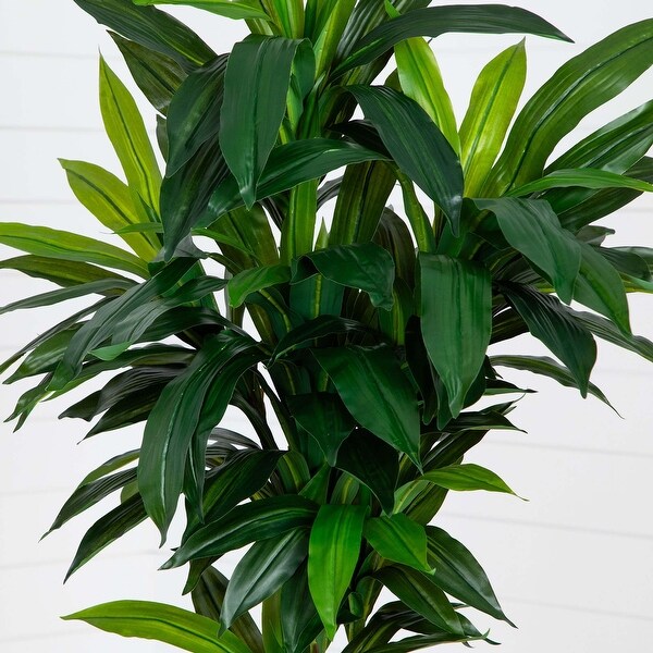 7' Artificial Dracaena Tree with Real Touch Leaves