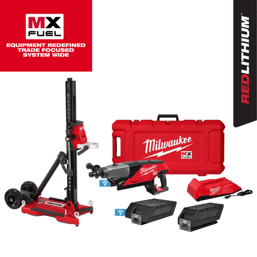 MW MX FUEL Handheld Core Drill Kit with Stand MXF301-2CXS from MW