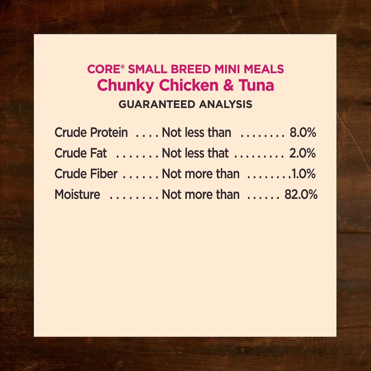 Wellness CORE Grain-Free Small Breed Mini Meals Chunky Chicken and Tuna in Gravy Dog Food Pouches