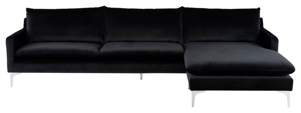 Nuevo Furniture Anders Sectional Sofa   Midcentury   Sectional Sofas   by Unlimited Furniture Group  Houzz