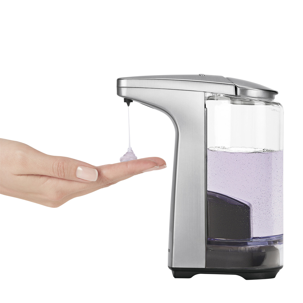 simplehuman 8 oz TouchFree Automatic Compact Soap Pump