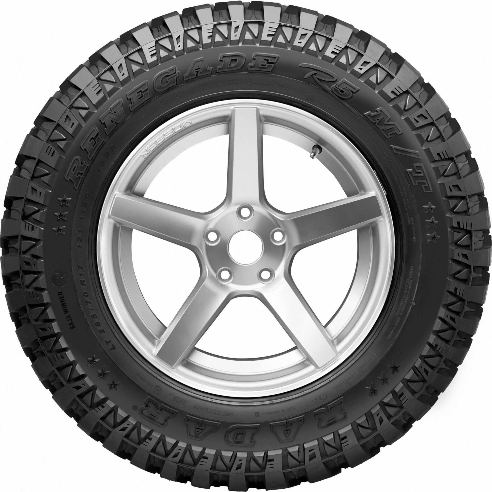 Radar Renegade R5 Mud Terrain LT31X10.50R15 109Q C Light Truck Tire