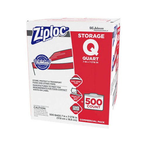 Ziploc Double Zipper Storage Bags  SJN682256