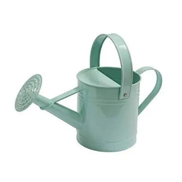 Handmade Flower and plant irrigation can green color pleasant designed watering can garden plant water sprinkler