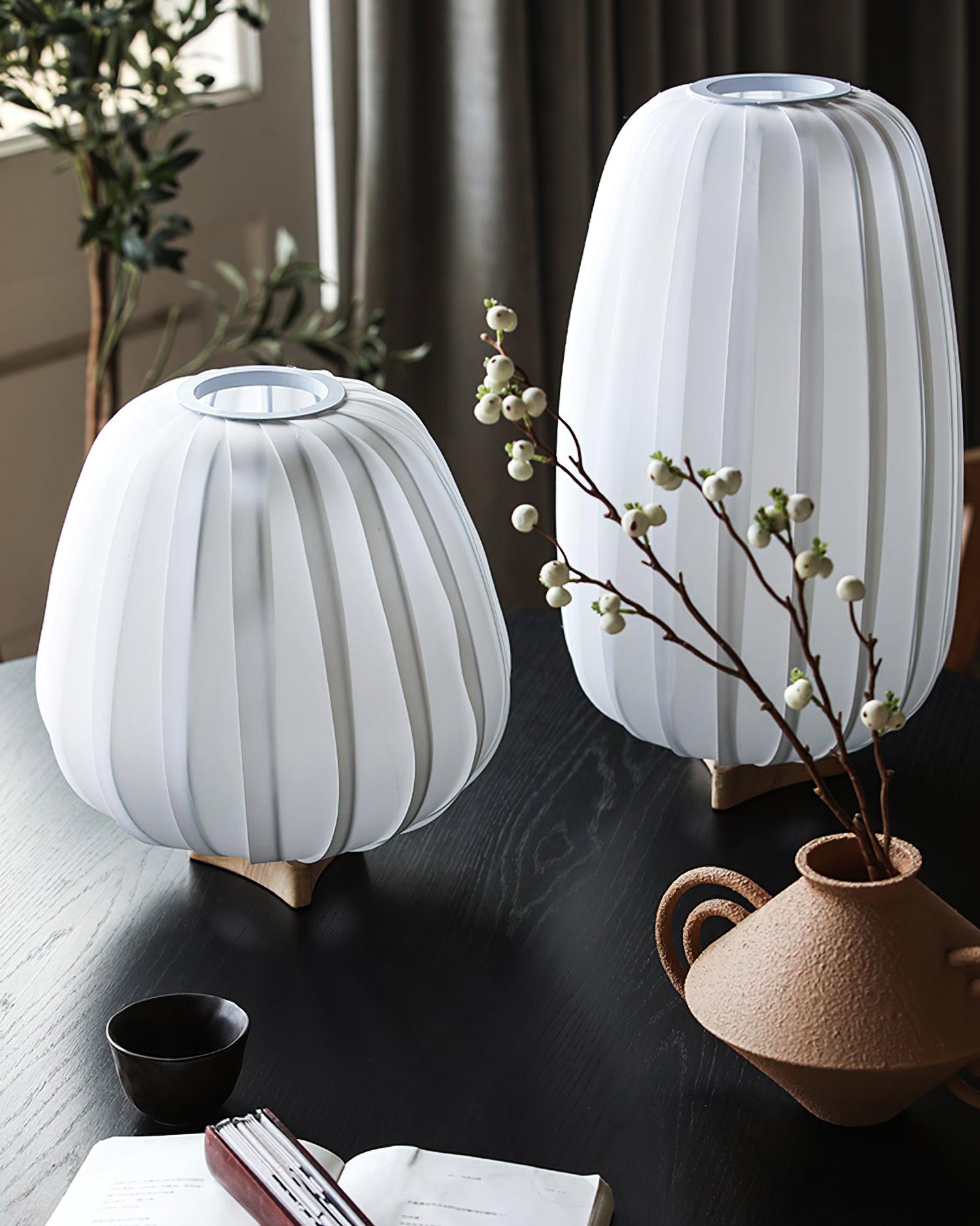 Fabric Minimalist Table Lamp