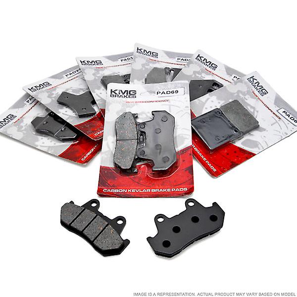 Front Brake Pads Compatible with 2003 ATK 125 250 260 (2 Stroke) - Non-Metallic Organic NAO Brake Pads Set