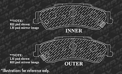 [R] Rotors w/M1 Ceramic Pads Elite Brakes 1998 - 04 Blazer S10 Jimmy Sonoma