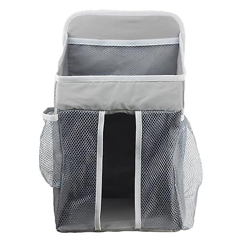 Bassinet Diaper Organizer， Crib Storage Bag - Kids Bedside Organizer | With Hooks And Straps Under B