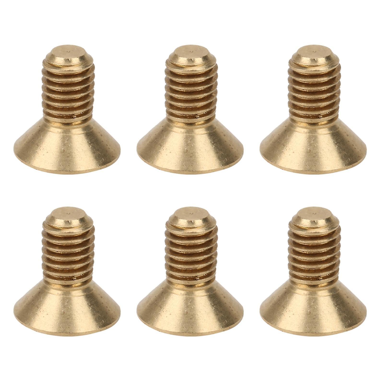 50Pcs Countersunk Hex Socket Screws Pure Copper Flat Head Hardware Accessories M5M5 x 10