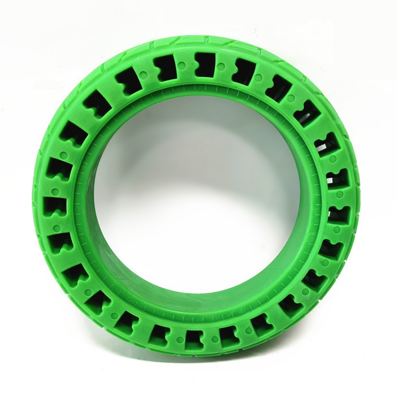 Green Color Xiaomi M365 Scooter Spare Parts 8.5 Inch Replacement Explosion proof Tire Solid Rubber Tire