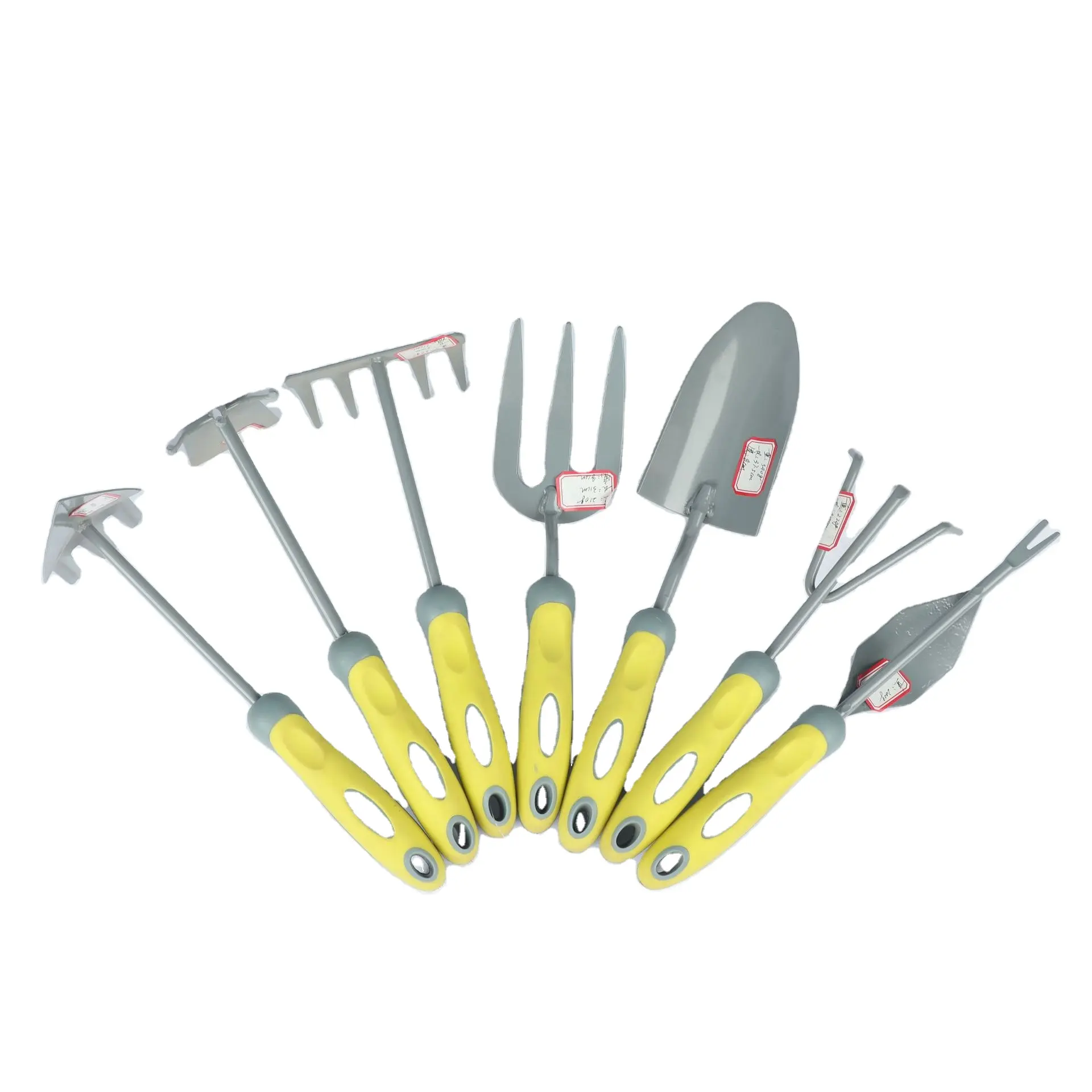 Support Collocation 7 Piece Kids Garden Tools Set Hand Tools Farm Household Rake Hoe Garden Hand Tool Sets