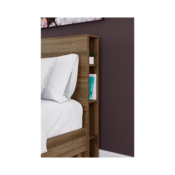 Signature Design by Ashley Aprilyn Honey Bookcase Headboard - - 36814879