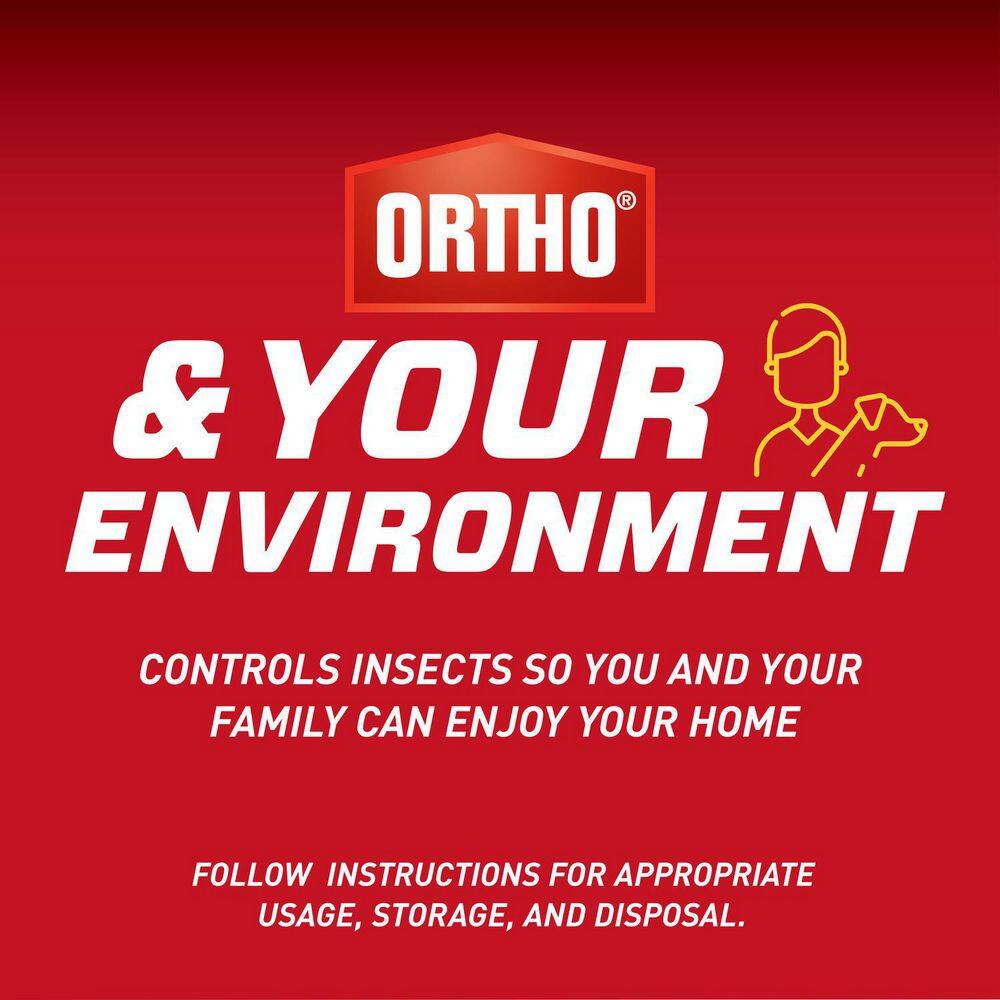 Ortho Home Defense 1.33 Gal. Perimeter and Indoor Insect Killer with Wand and 1.33 Gal. Refill Bundle VB00029