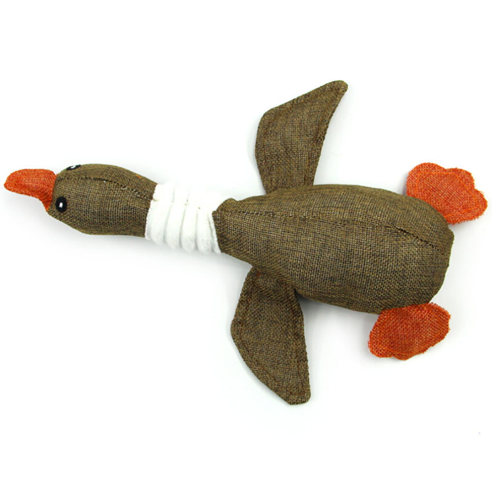 Fridja Dog Toys for Strong Aggressive Chewers Indestructible Small Breed and Squeaky Goose for Small Medium Dogs