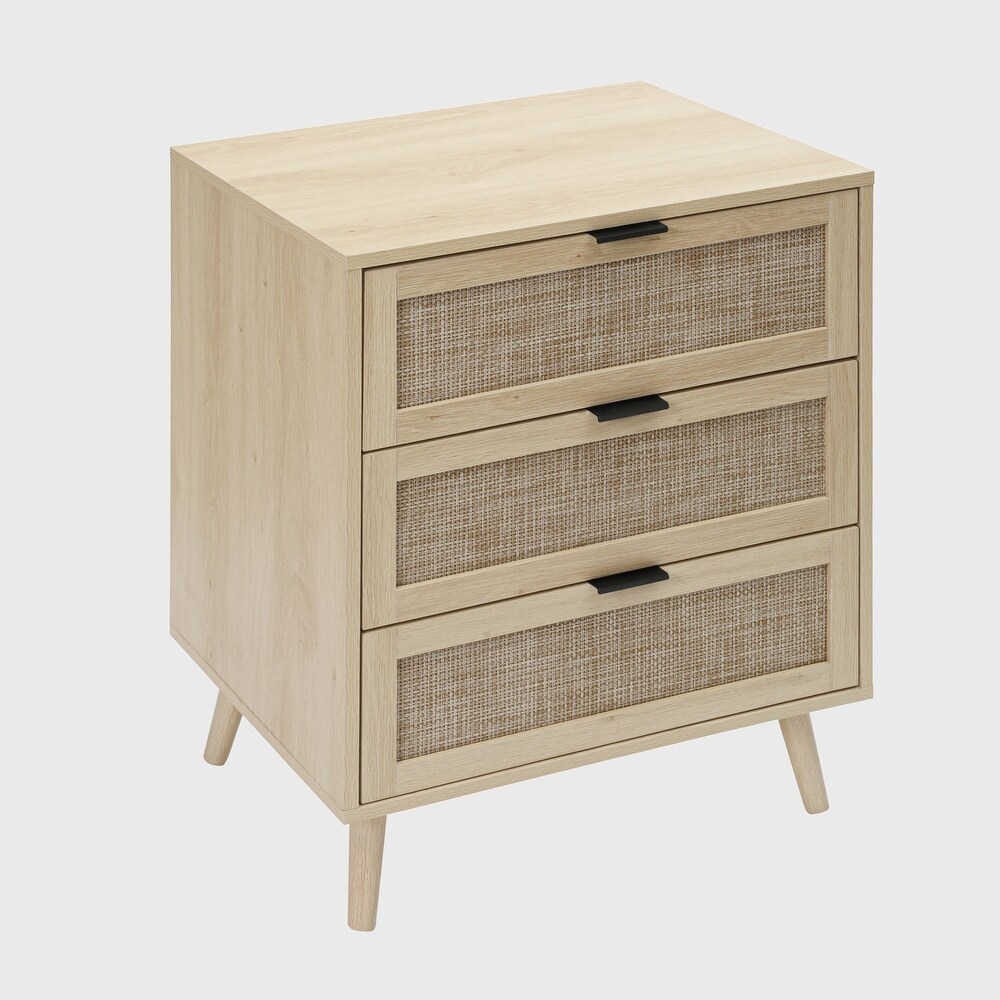 Natural 3 Drawer Cabinet