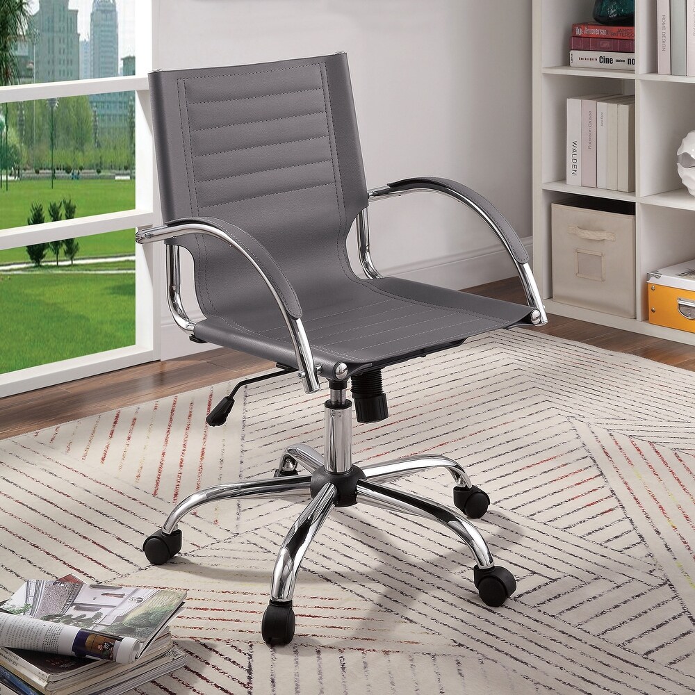 Furniture of America Xima Contemporary Height Adjustable Desk Chair