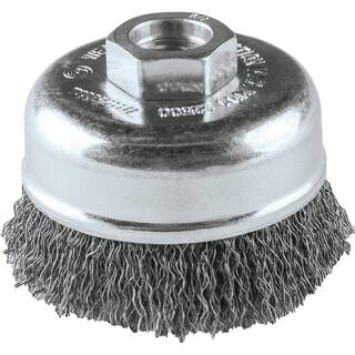 Makita 3 in. x 58 in.-11 Crimped Wire Cup Brush A-98398