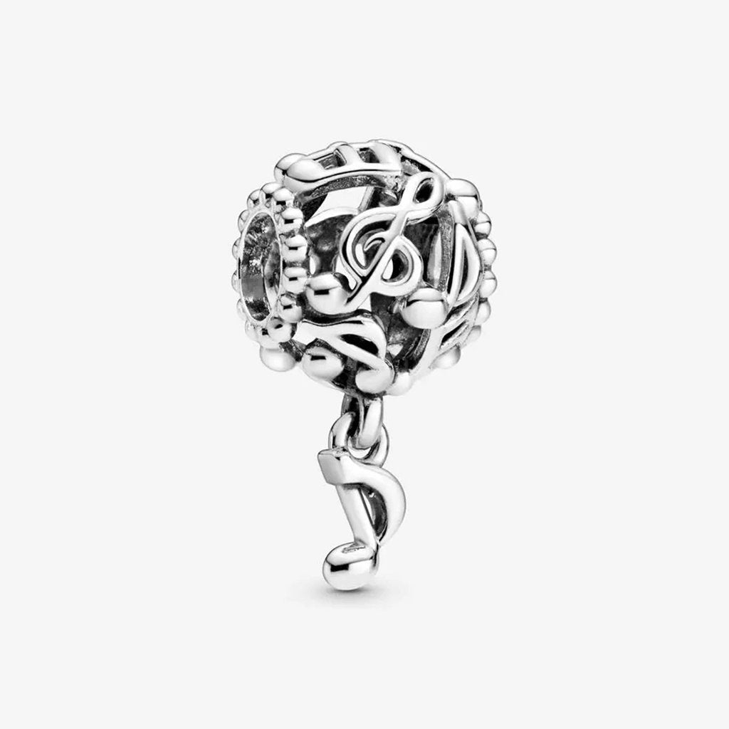 PANDORA  Openwork Music Notes Charm