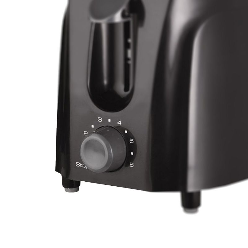 Brentwood 2 Slice Cool Touch Toaster in Black