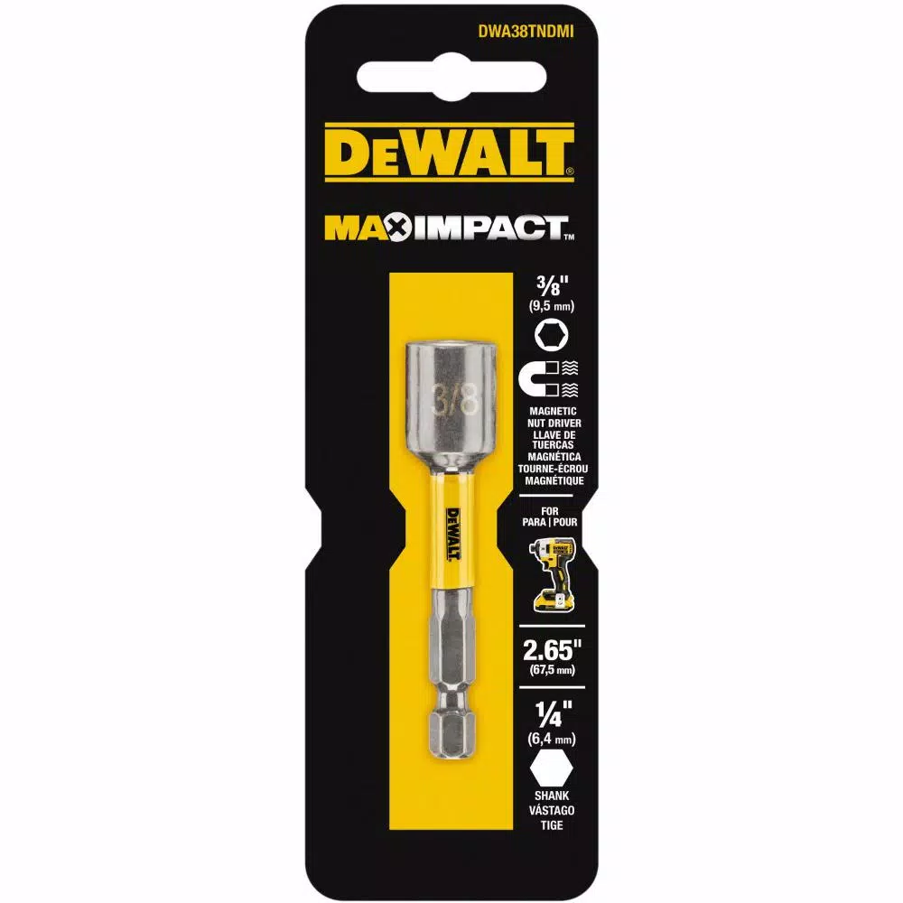 DEWALT MAX IMPACT 3/8 in. Nut Driver and#8211; XDC Depot