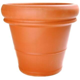 Pennington 18.5 in. Large Heavy Rimmed Terra Cotta Clay Pot 100043002