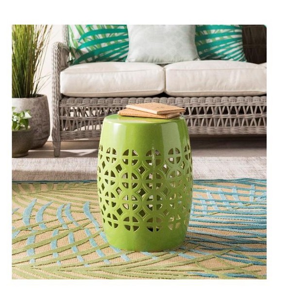 Mark amp Day Pondorf Modern Garden Stool