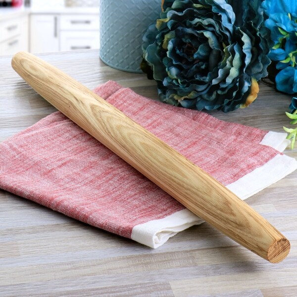 20 Inch Ashwood French Baton Rolling Pin - One Piece