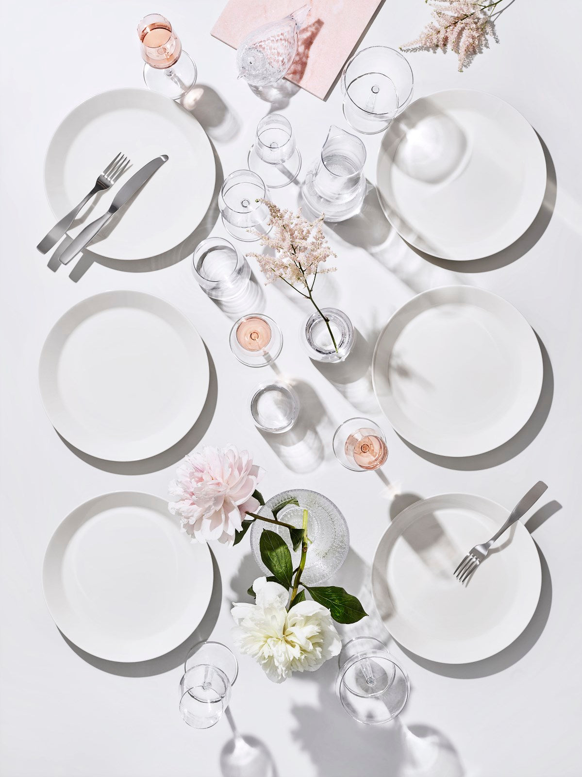 Teema 16 Piece Starter Set in White design by Kaj Franck for Iittala