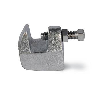 The Plumber's Choice Junior Beam Clamp for 12 in. Threaded Rod in Electro Galvanized Steel 12CLBSGE