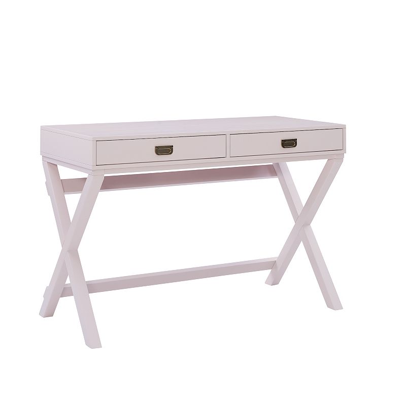 Linon Peggy 2-Drawer Writing Desk