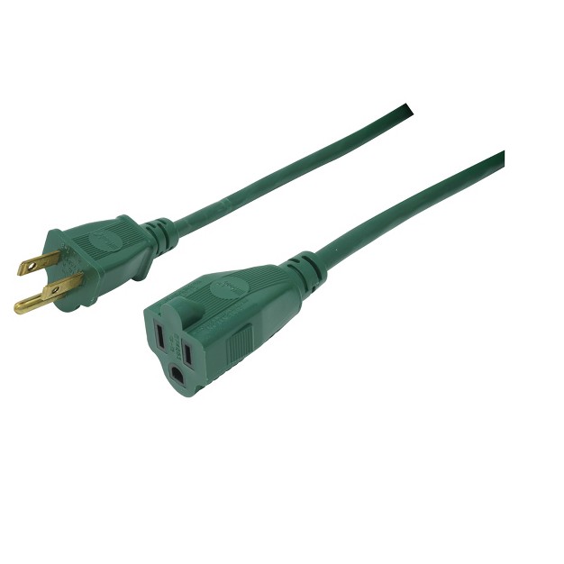 Woods 20 x27 Extension Cord Green