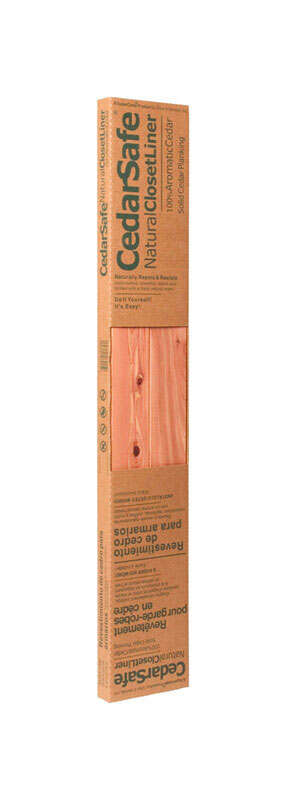 Cedar Safe 1/4 in. X 3-3/4 in. W X 4 ft. L Cedar Closet Lining #2/BTR Premium Grade