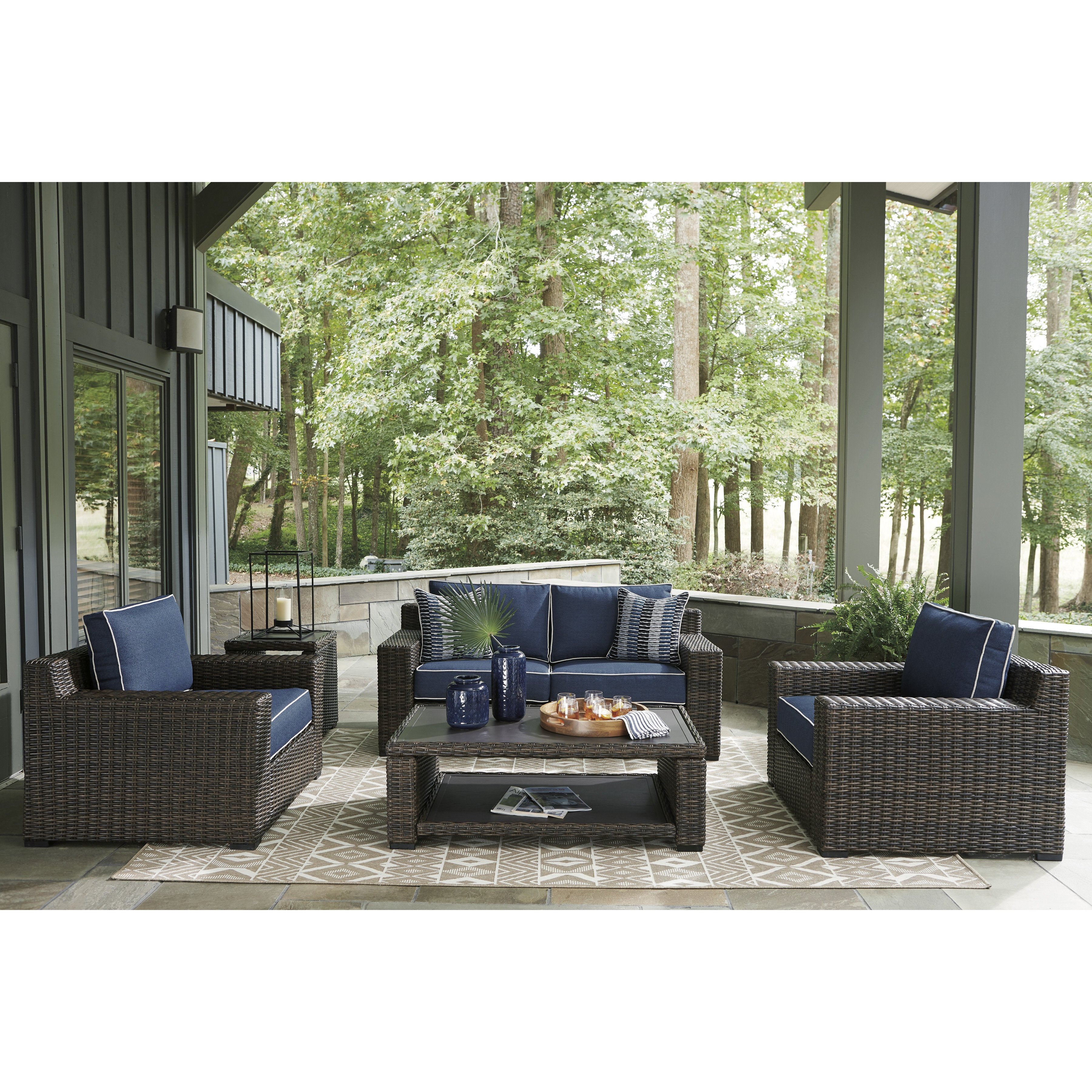 Sag Harbor Outdoor 70 Loveseat