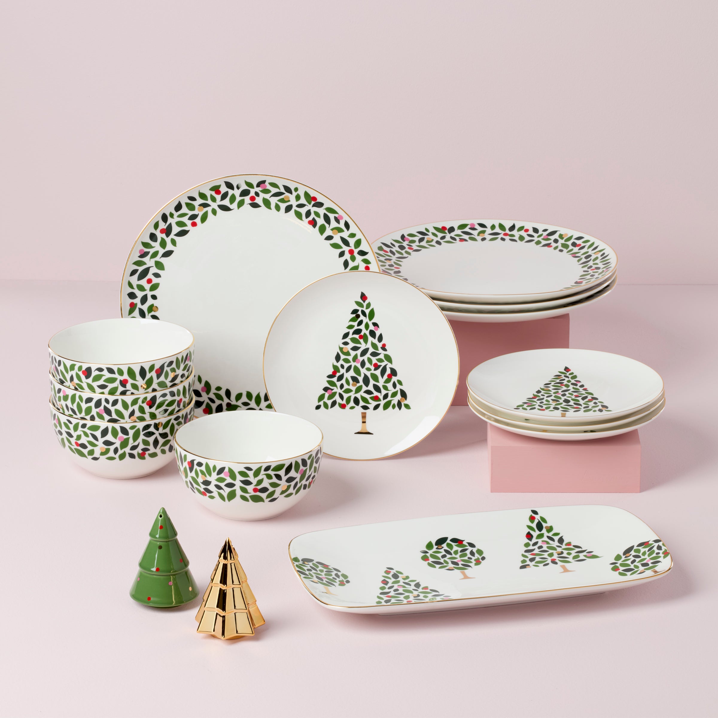 Evergreen 4-Piece Soup/ Cereal Bowls