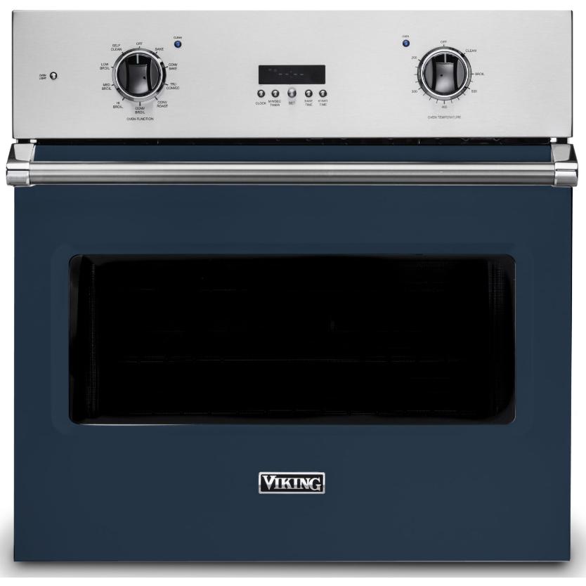 Viking 30-inch 4.7 cu.ft. Built-in Wall Single Oven with  TruConvec Convection VSOE130SB