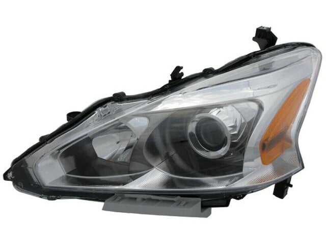 Left Driver Side Halogen Headlight Assembly - Compatible with 2013 - 2015 Nissan Altima Sedan 2014