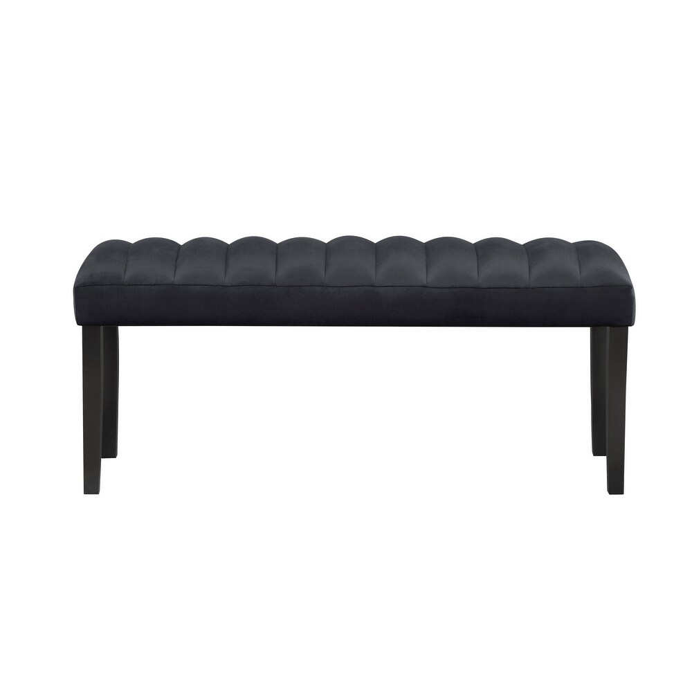 Global Furniture USA Black Bench