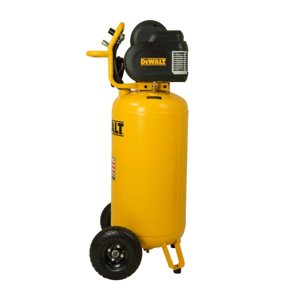 DEWALT 27 gal. 200 PSI Portable Vertical Electric Air Compressor DXCM271