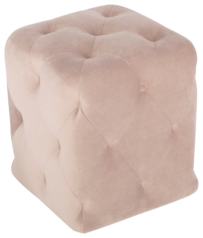 Tufty Ottoman Small Square   Contemporary   Footstools And Ottomans   by Nuevo  Houzz