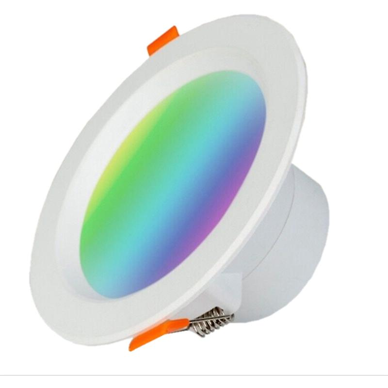 Wifi Smart Downlight Recessed Ceiling Light 7w Rgbcw Colorful Smart Light For Google Home Amazon Ae