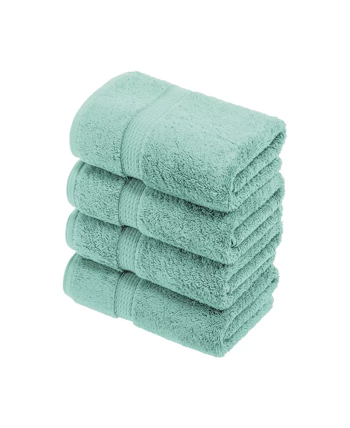 Superior Highly Absorbent Egyptian Cotton Ultra Plush Solid Bath Towel Set Collection