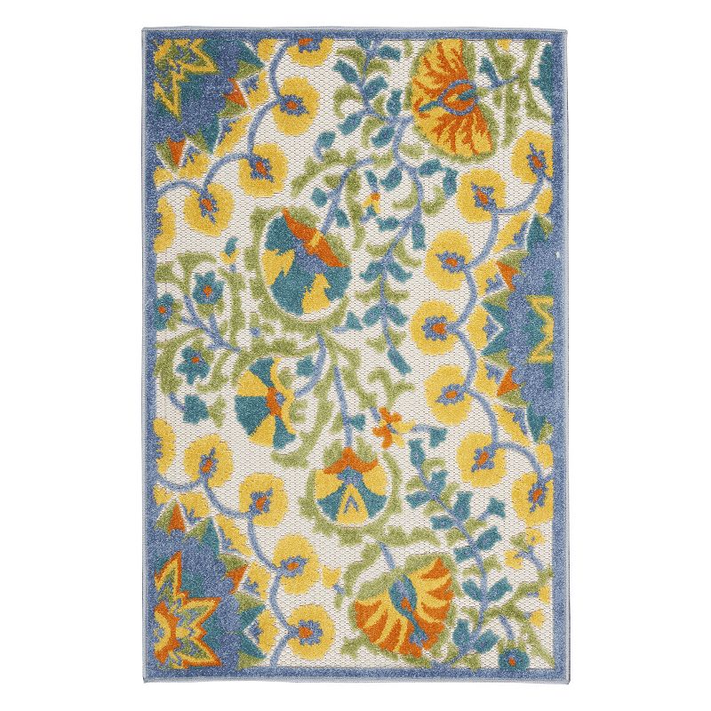 Nourison Aloha Sunbright Indoor Outdoor Rug