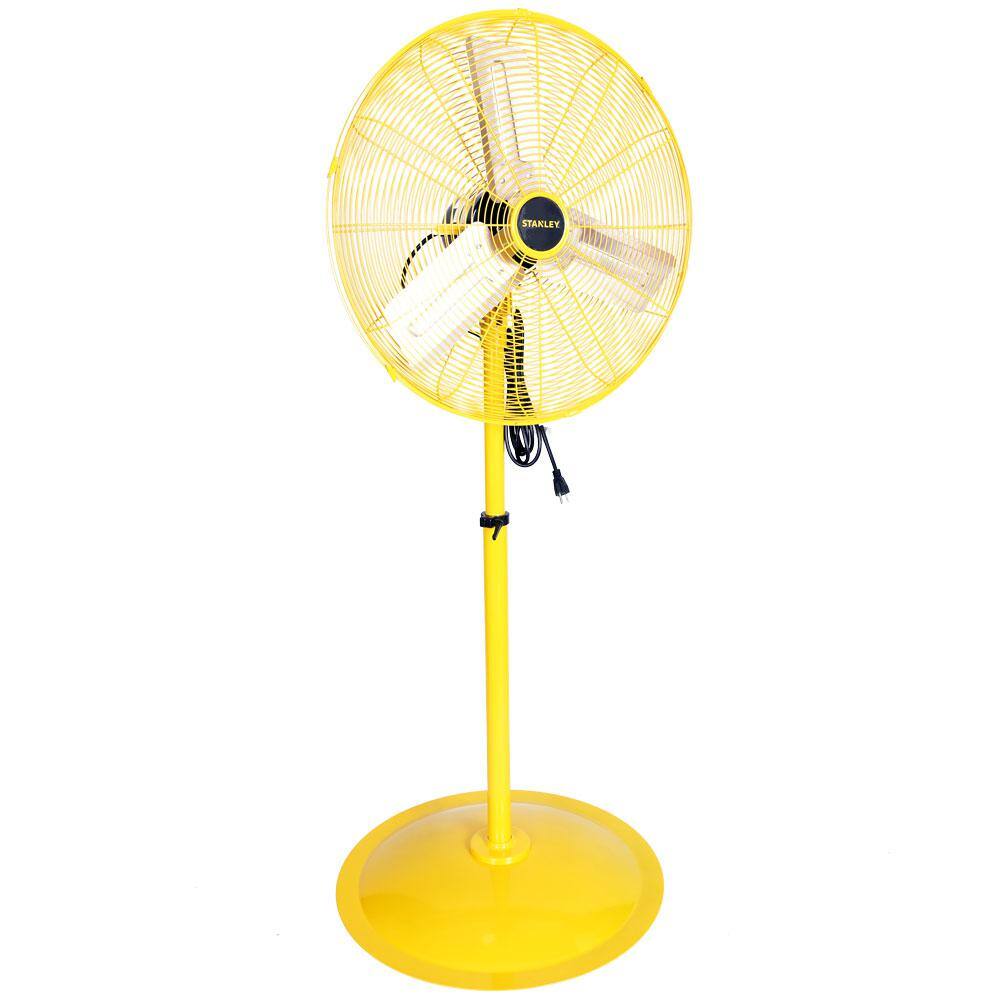 Stanley High Velocity Adjustable-Height 24 in. Oscillating Pedestal Fan ST-24POSC