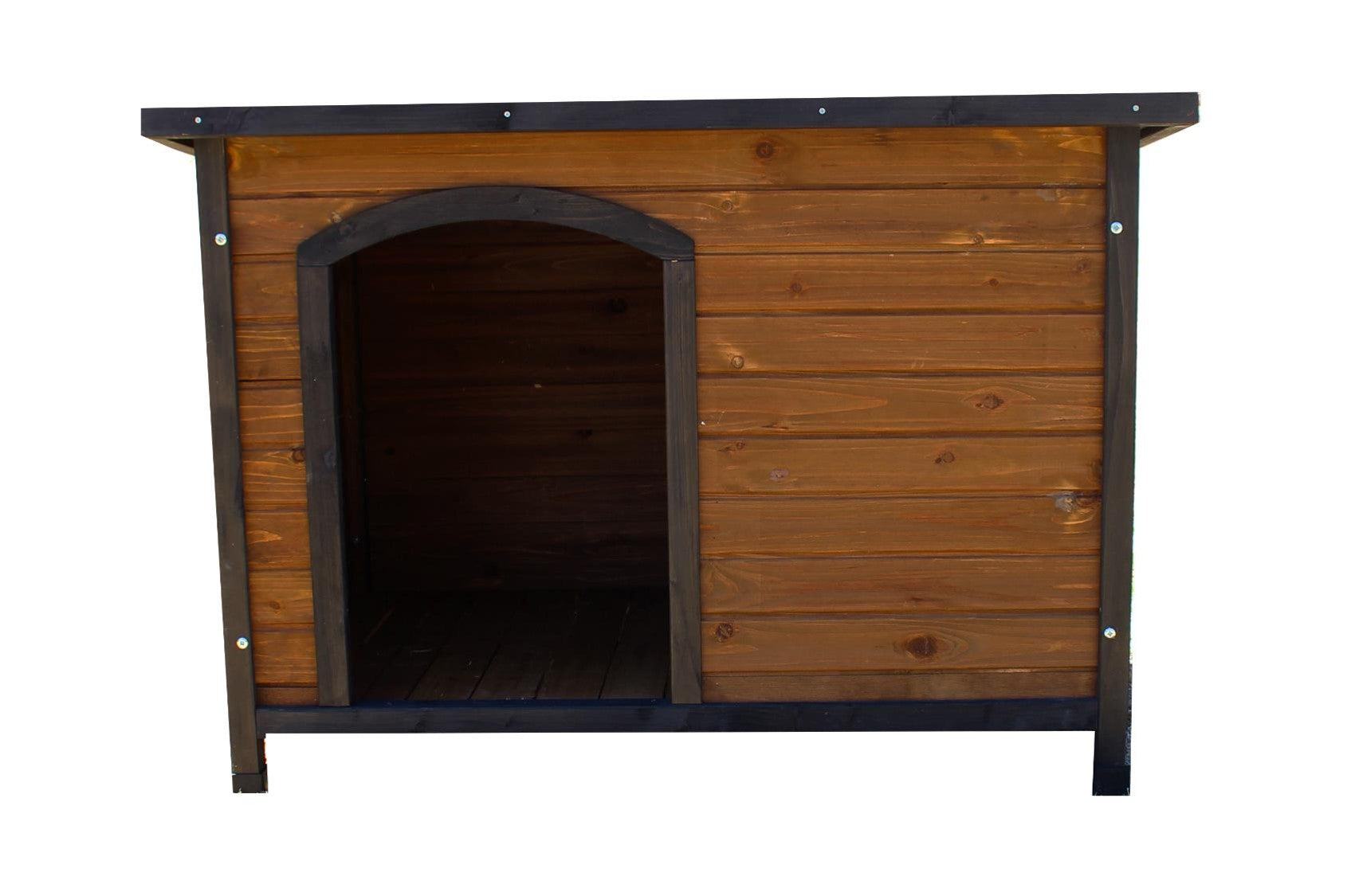 Zylina Large Cabin Home Wooden Dog House Asphalt Roof 46