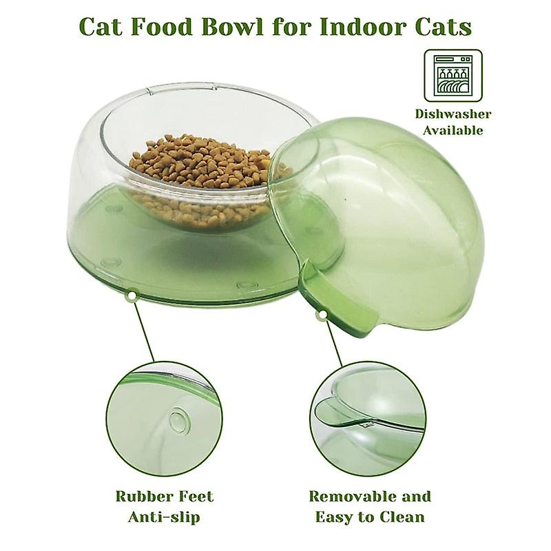 Durable tilted raised pet bowls