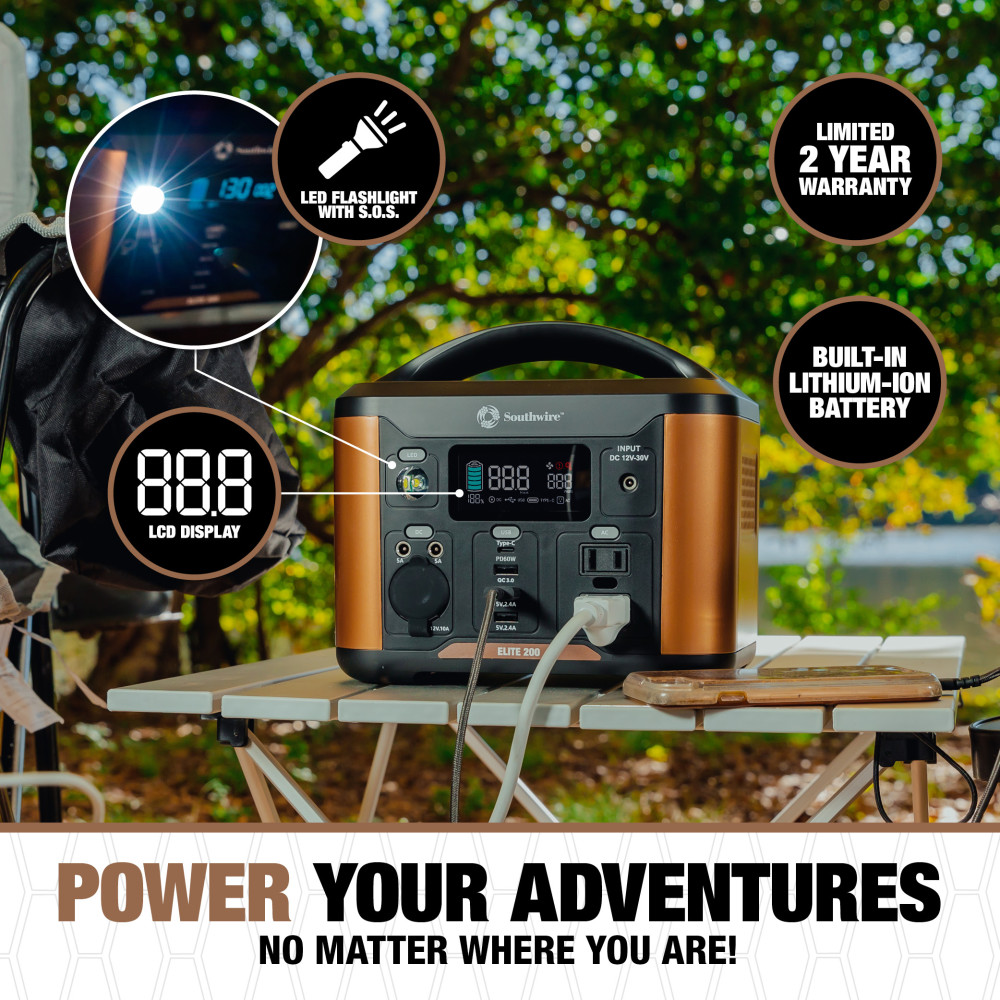 Southwire Elite 200 Series Portable Power Station ;