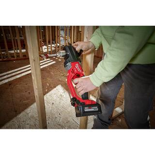 MW M18 FUEL GEN II 18-Volt Lithium-Ion Brushless Cordless 12 in. Hole Hawg Right Angle Drill with 8.0 Ah Starter Kit 2807-20-48-59-1880