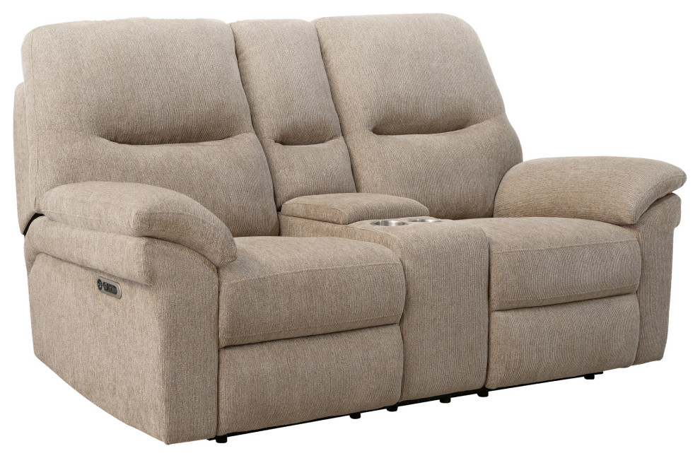 Parker Living Bryant Power Console Loveseat   Transitional   Loveseats   by Parker House  Houzz