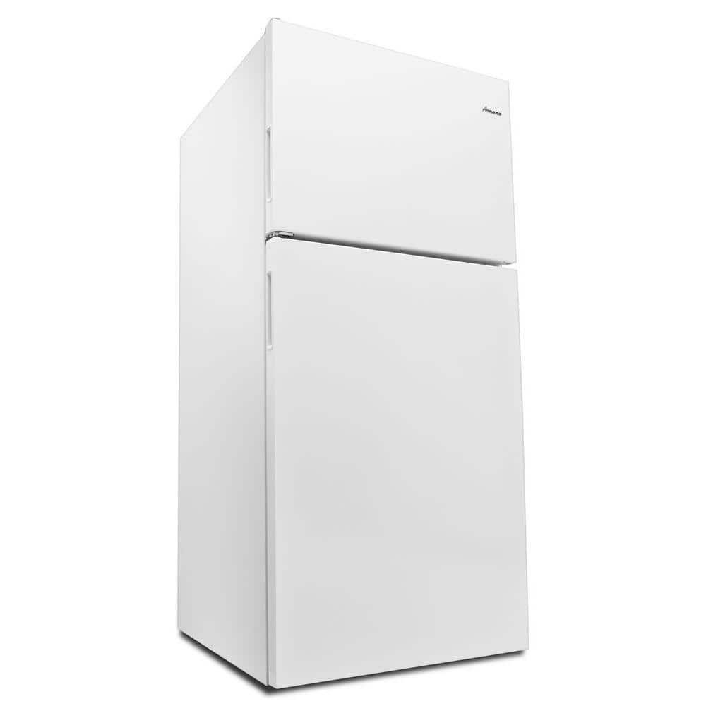 Amana 182 cu ft Top Freezer Refrigerator in White